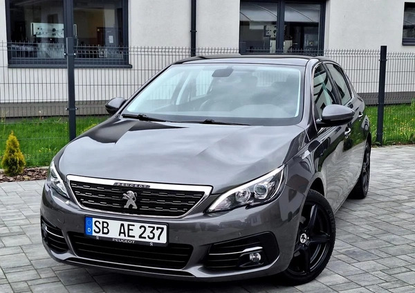 Peugeot 308 cena 45900 przebieg: 70000, rok produkcji 2018 z Radom małe 407